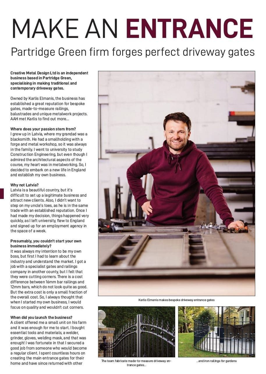 Karlis, lead engineer at Electric Gate People